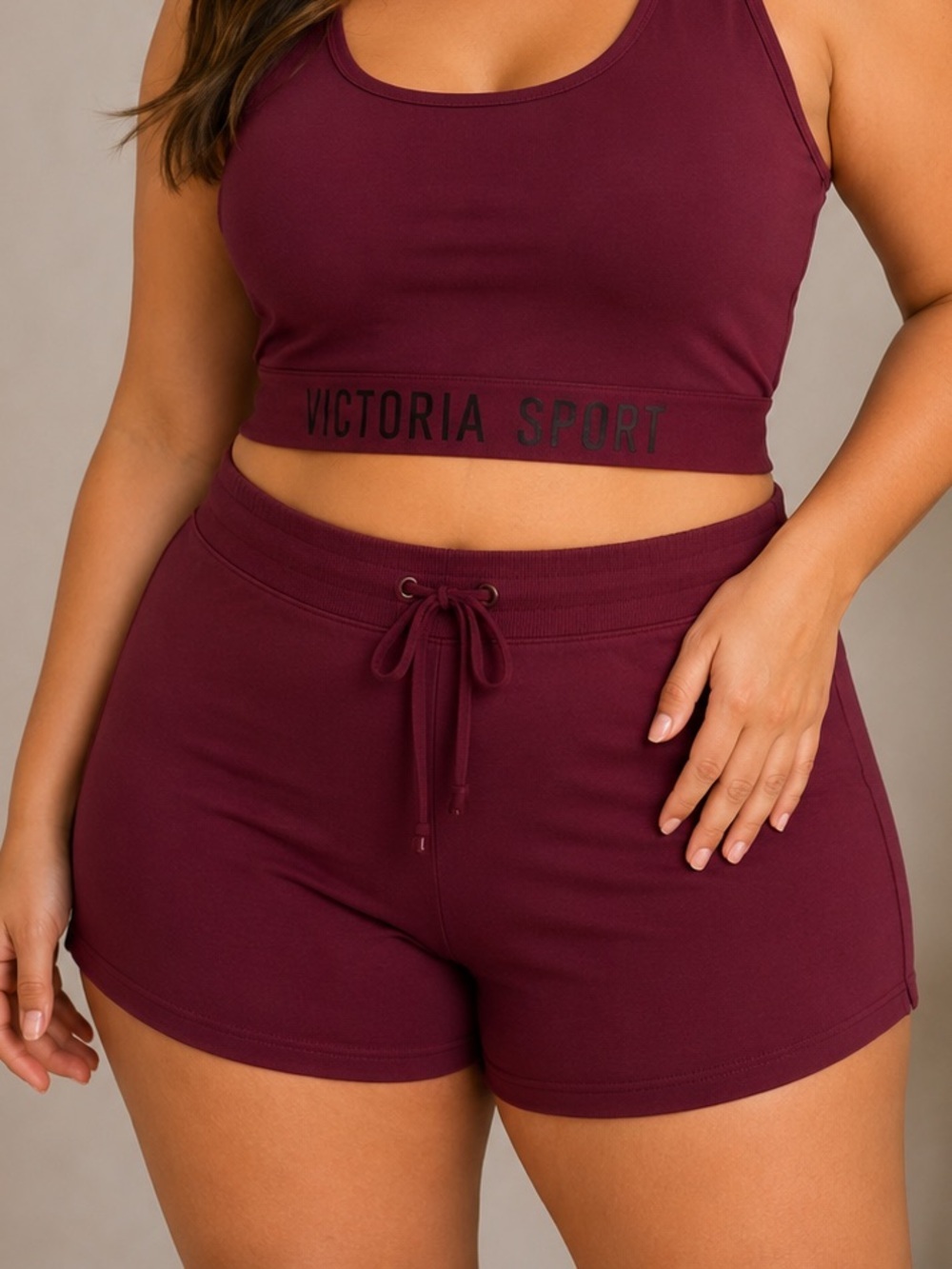 Victoria's Secret Burgundy Athletic Lounge Shorts XL